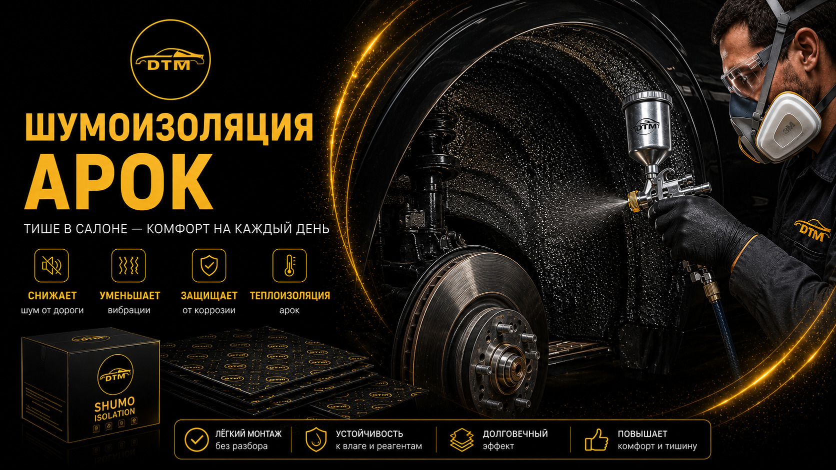 Шумоизоляция арок