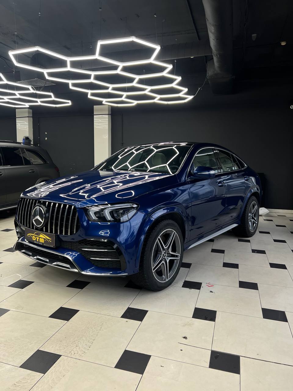 Mersedes gle оклейка плёнкой