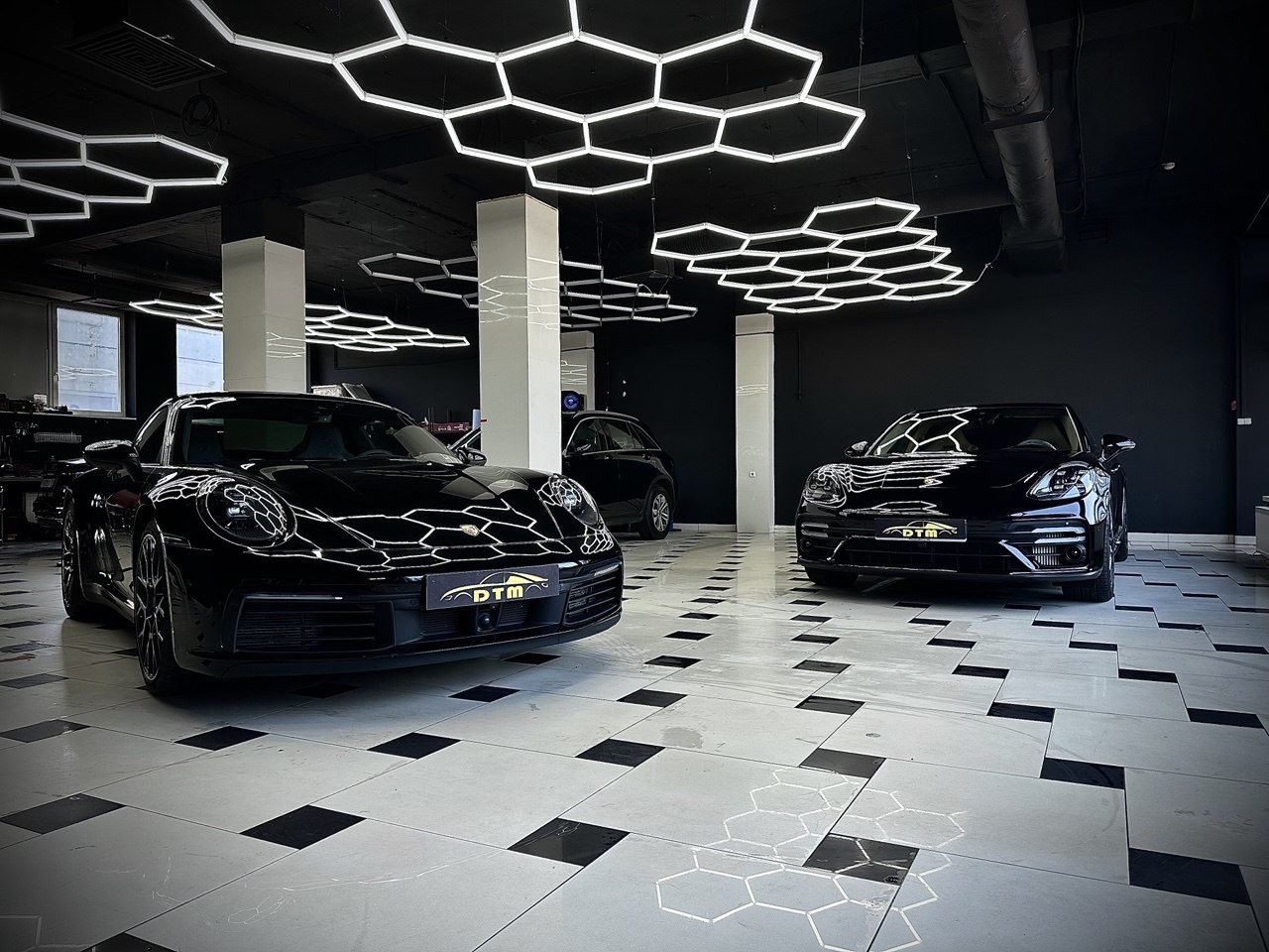 Тонировка стёкол Porsche